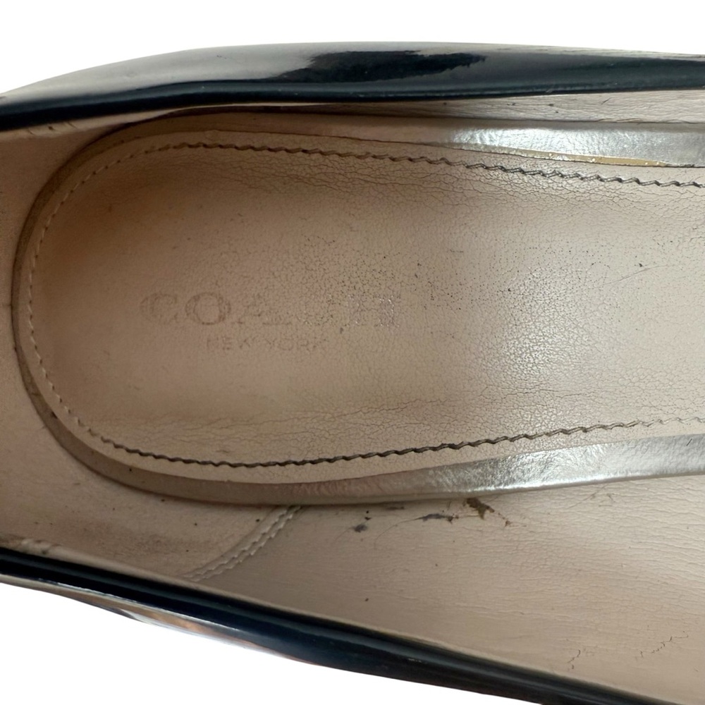 Coach Giovanna Patent‎ Leather Pumps size 8.5 - Picture 12 of 12